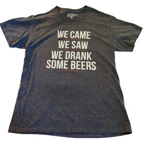Live Outside The Limits "We Came We Saw We Drank Some Beers" T-Shirt M